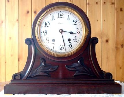 Ansonia bracket clock, front