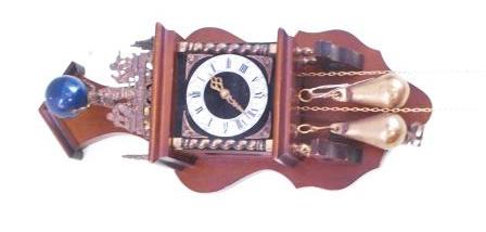 Dutch clock, front view